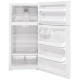 Hotpoint 15.6 Cu. Ft. Recessed Handle Top-Freezer Refrigerator HPS16BTNRWW