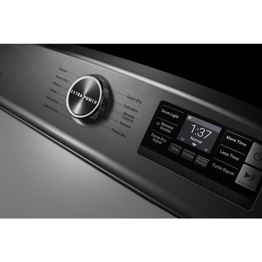 Maytag Smart Capable Top Load Electric Dryer with Extra Power Button - 7.4 cu. ft. MED6230HW