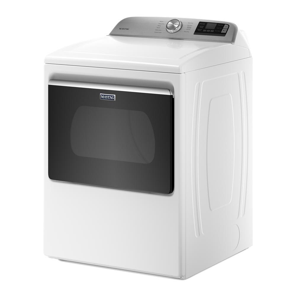 Maytag Smart Capable Top Load Electric Dryer with Extra Power Button - 7.4 cu. ft. MED6230HW