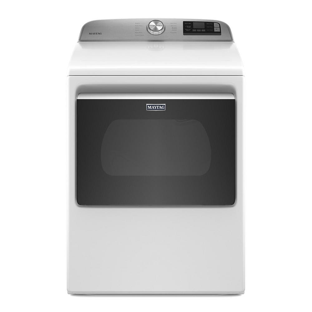 Maytag Smart Capable Top Load Electric Dryer with Extra Power Button - 7.4 cu. ft. MED6230HW