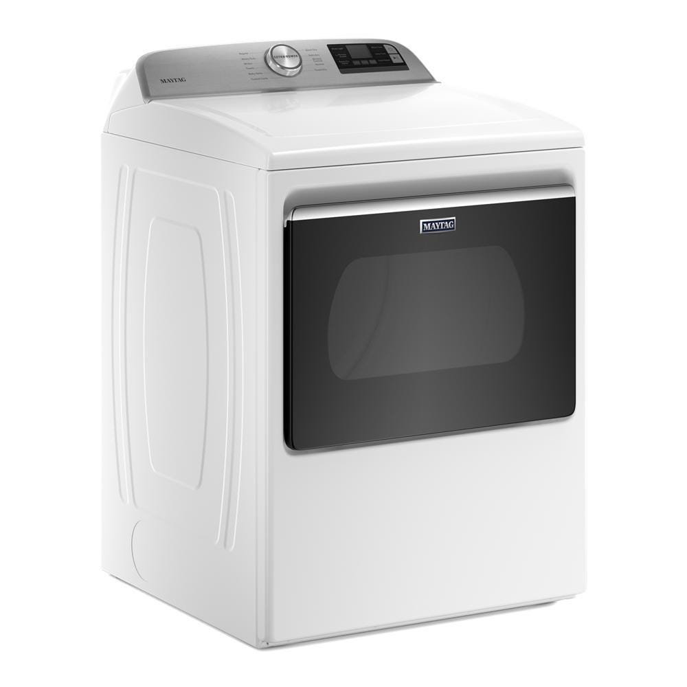 Maytag Smart Capable Top Load Electric Dryer with Extra Power Button - 7.4 cu. ft. MED6230HW
