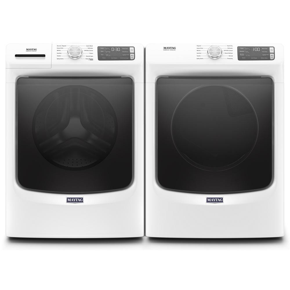 Maytag Front Load Electric Dryer with Extra Power and Quick Dry Cycle - 7.3 cu. ft. MED6630HW