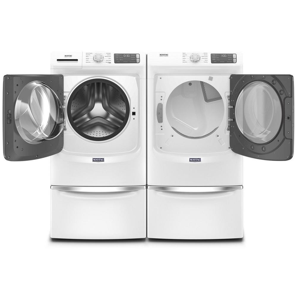 Maytag Front Load Electric Dryer with Extra Power and Quick Dry Cycle - 7.3 cu. ft. MED6630HW