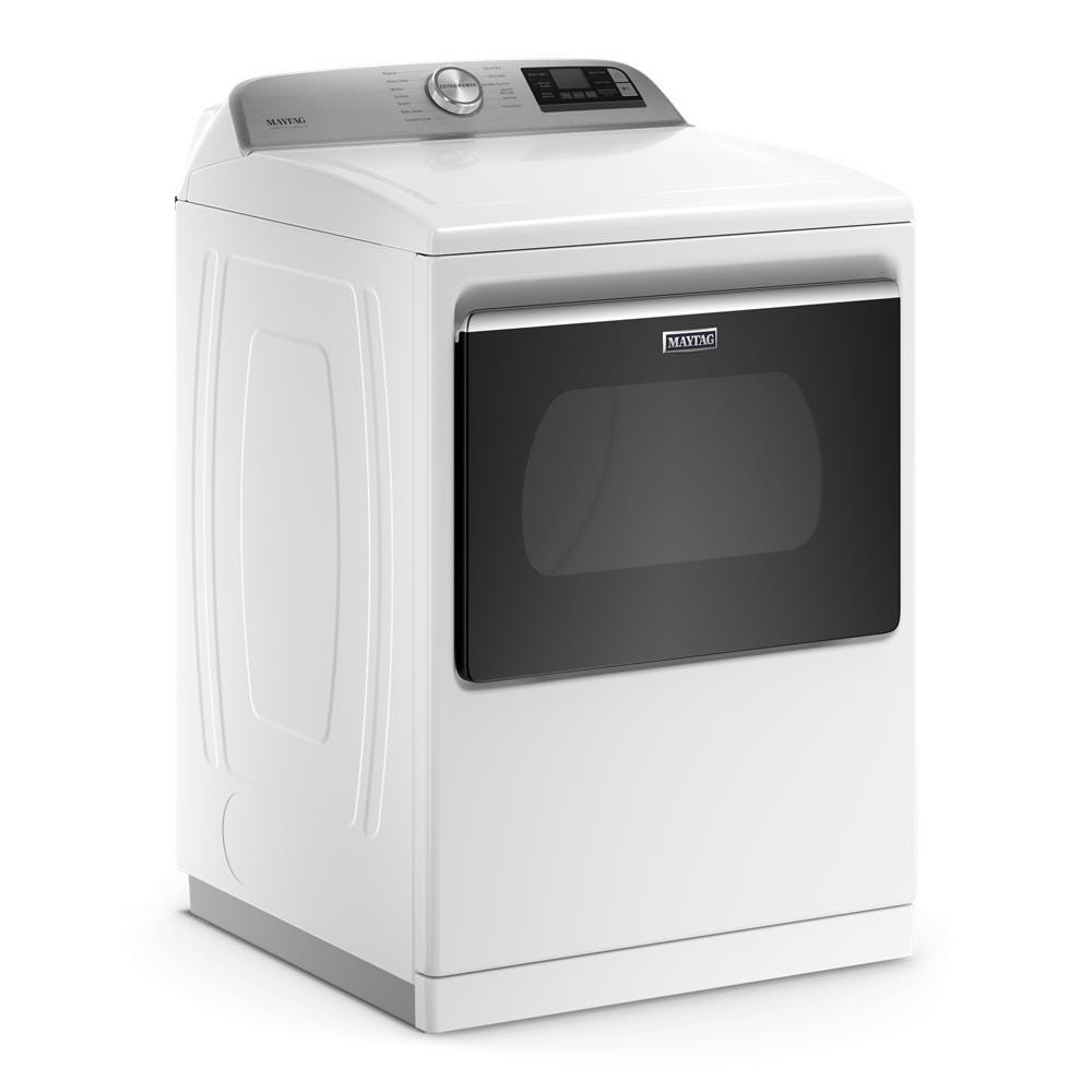Maytag Smart Capable Top Load Electric Dryer with Extra Power Button - 7.4 cu. ft. MED7230HW