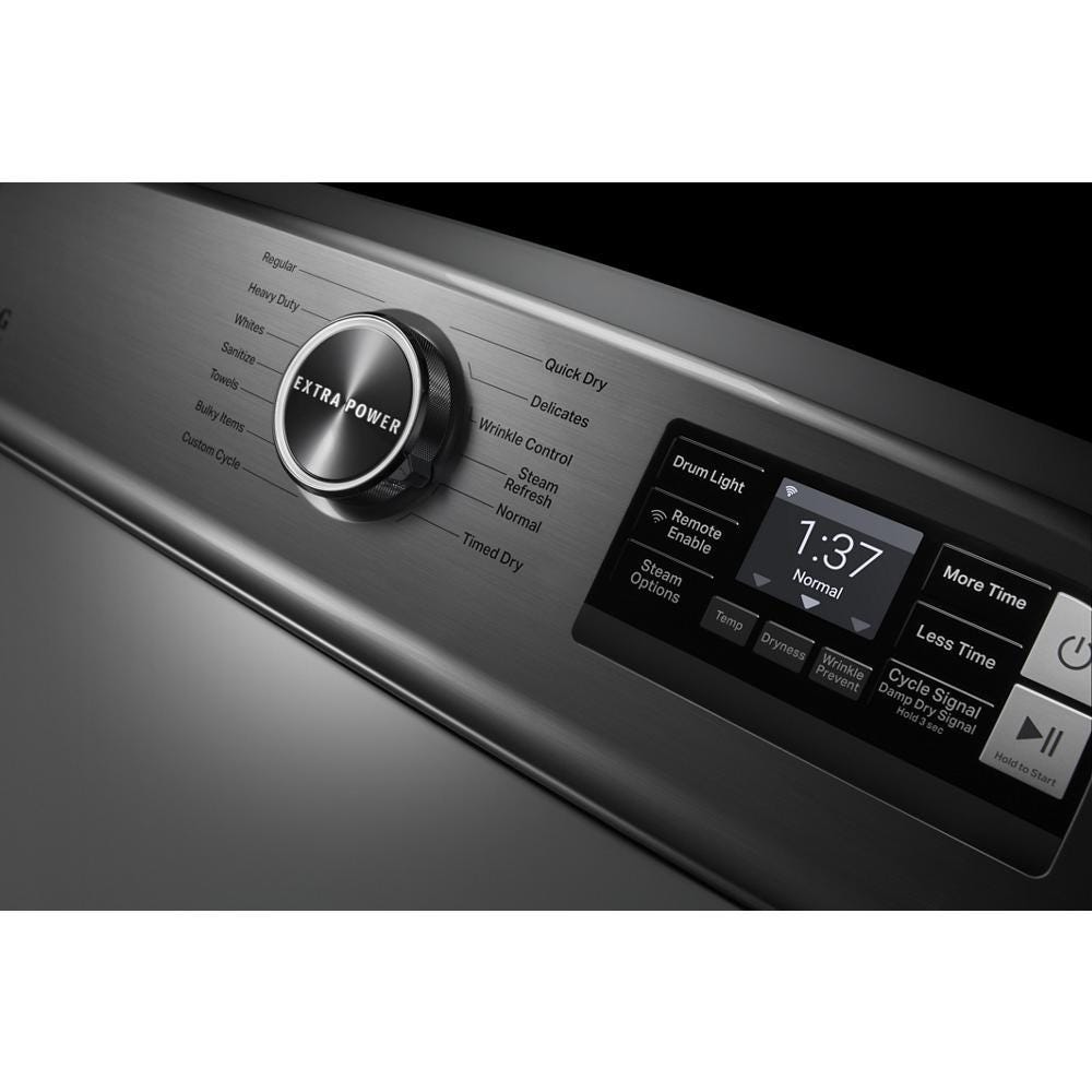 Maytag Smart Capable Top Load Electric Dryer with Extra Power Button - 7.4 cu. ft. MED7230HW
