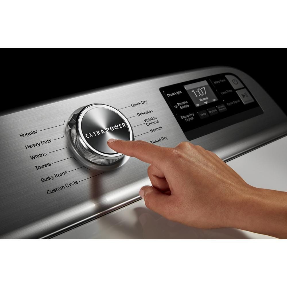 Maytag Smart Capable Top Load Gas Dryer with Extra Power Button - 7.4 cu. ft. MGD6230HW