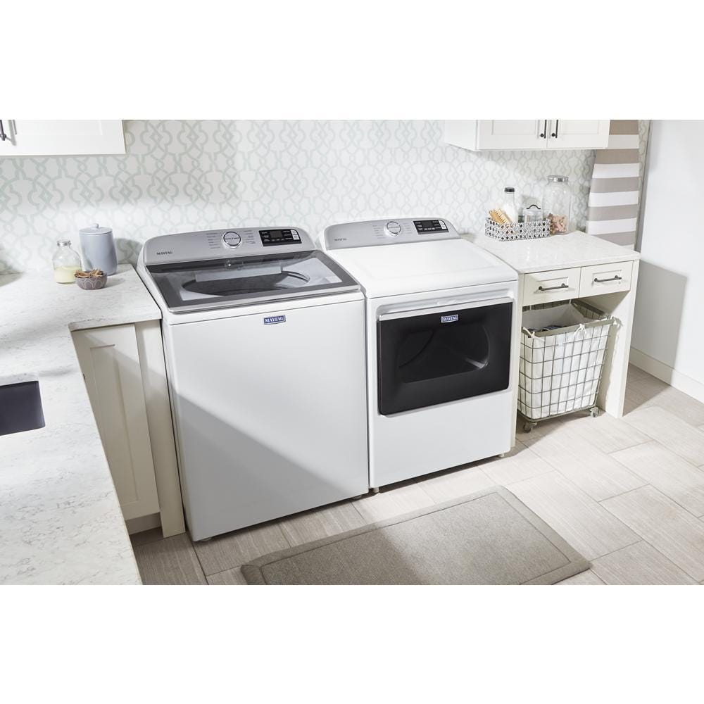 Maytag Smart Capable Top Load Gas Dryer with Extra Power Button - 7.4 cu. ft. MGD6230HW