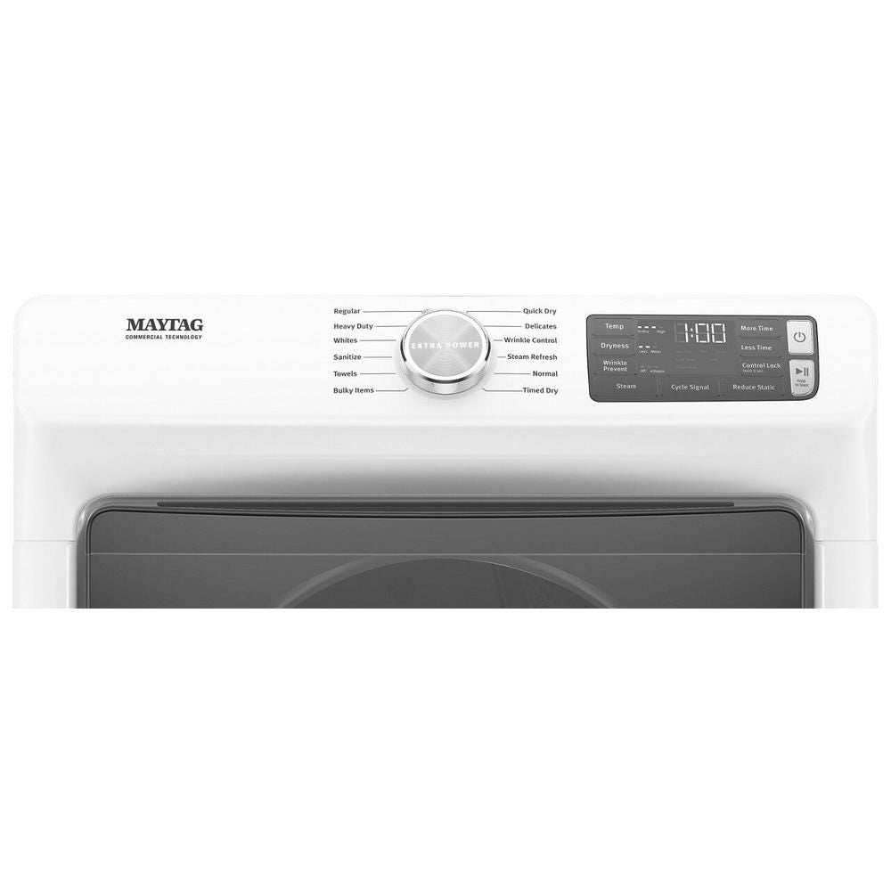 Maytag Front Load Gas Dryer with Extra Power and Quick Dry Cycle - 7.3 cu. ft. MGD6630HW