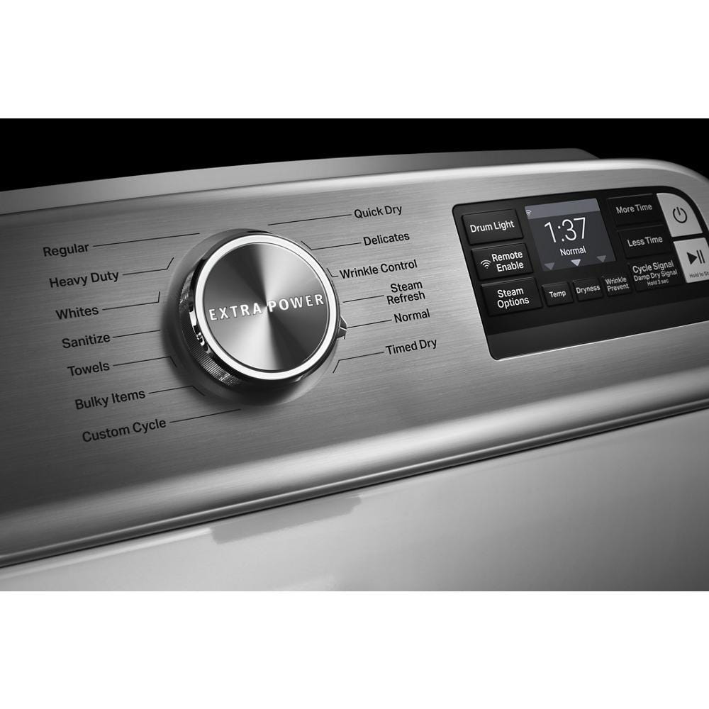 Maytag Smart Capable Top Load Gas Dryer with Extra Power Button - 7.4 cu. ft. MGD7230HW