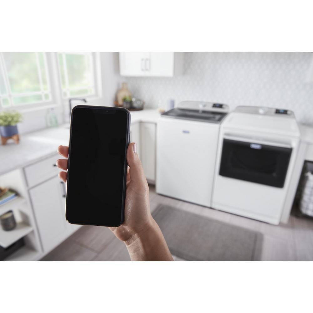 Maytag Smart Capable Top Load Gas Dryer with Extra Power Button - 7.4 cu. ft. MGD7230HW