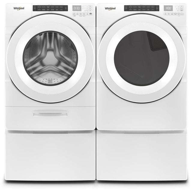 Whirlpool 7.4 cu.ft Front Load Long Vent Electric Dryer with Intuitive Controls WED560LHW