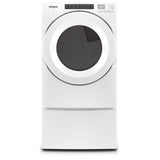 Whirlpool 7.4 cu.ft Front Load Long Vent Electric Dryer with Intuitive Controls WED560LHW