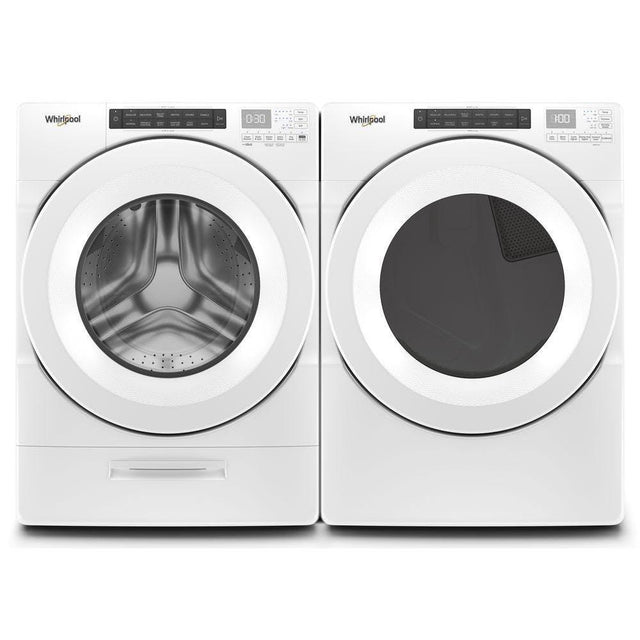 Whirlpool 7.4 cu.ft Front Load Long Vent Electric Dryer with Intuitive Controls WED560LHW