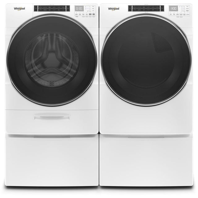 Whirlpool 7.4 cu. ft. Front Load Electric Dryer with Steam Cycles WED8620HW