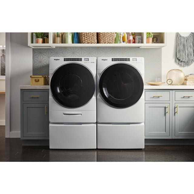 Whirlpool 7.4 cu. ft. Front Load Electric Dryer with Steam Cycles WED8620HW