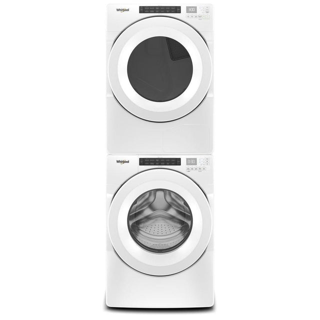 Whirlpool 4.3 cu. ft. Closet-Depth Front Load Washer with Intuitive Controls WFW560CHW