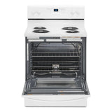 Whirlpool 4.8 cu. ft. electric range with Keep Warm setting WFC150M0JW