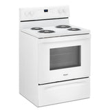 Whirlpool 4.8 cu. ft. electric range with Keep Warm setting WFC150M0JW