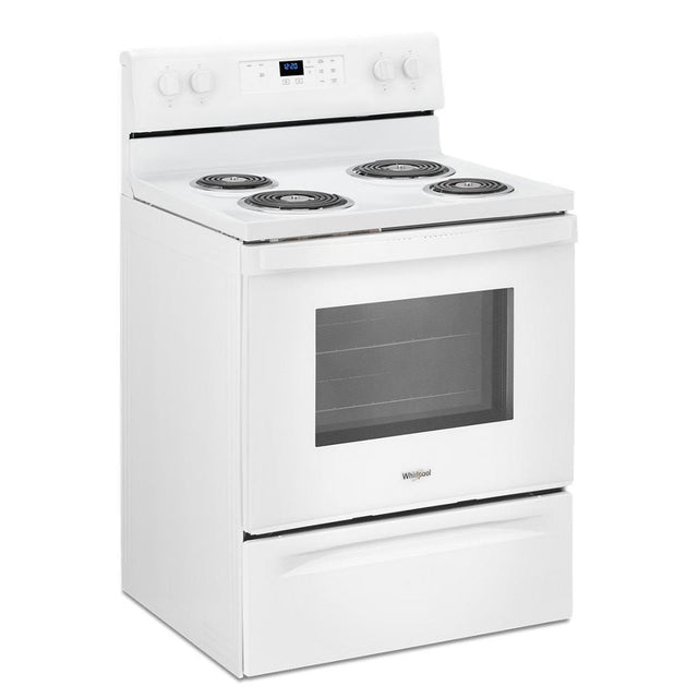 Whirlpool 4.8 cu. ft. electric range with Keep Warm setting WFC150M0JW