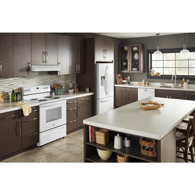 Whirlpool 4.8 cu. ft. electric range with Keep Warm setting WFC315S0JW