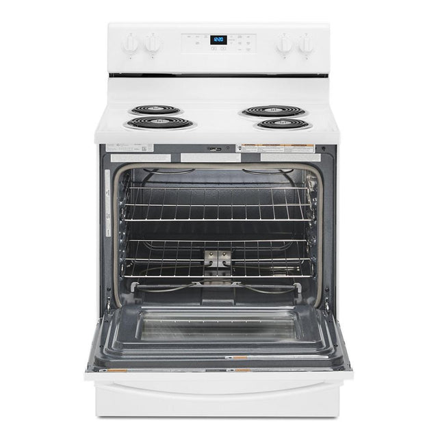 Whirlpool 4.8 cu. ft. electric range with Keep Warm setting WFC315S0JW