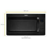 Whirlpool 1.9 cu. ft. Capacity Steam Microwave with Sensor Cooking WMH32519HB