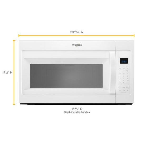 Whirlpool 1.9 cu. ft. Capacity Steam Microwave with Sensor Cooking WMH32519HW