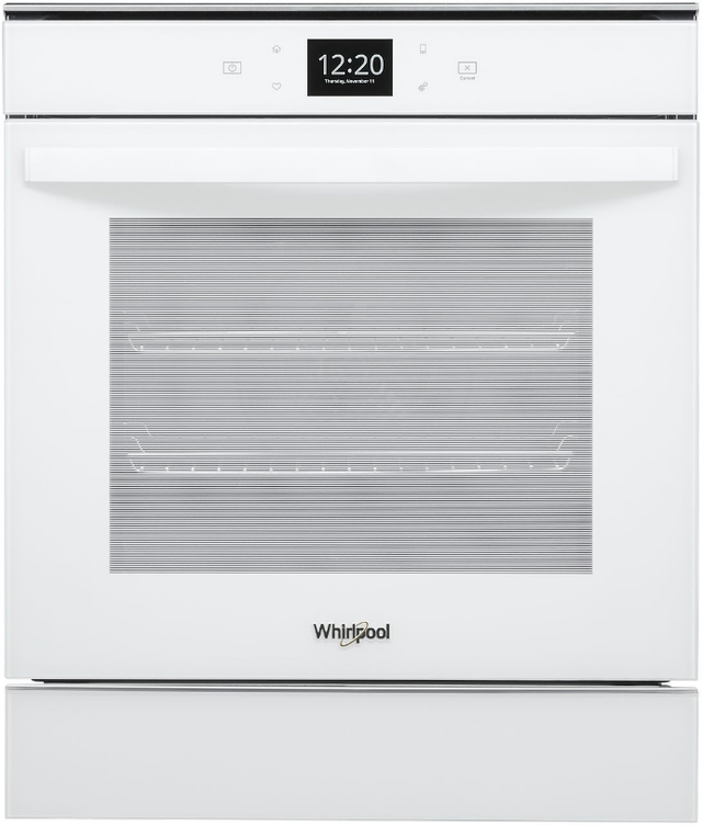 Whirlpool 2.9 Cu. Ft. 24 Inch Convection Wall Oven WOS52ES4MW-White