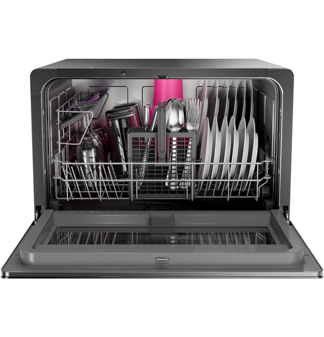 GE Profile™ ENERGY STAR® Smart Compact Dishwasher for Countertop or Built-In PZF560HGWBB