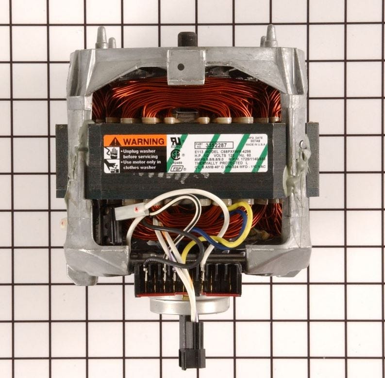 Drive Motor 3Speed WP3352287