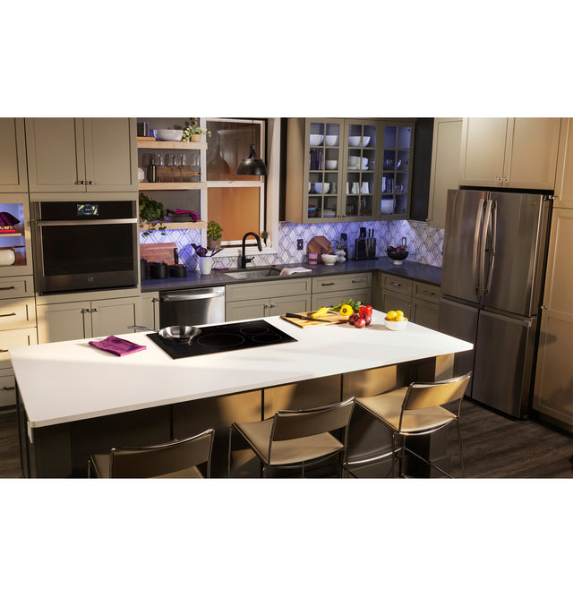 GE Profile™ ENERGY STAR® 30" Built-In Touch Control Induction Cooktop PHP6030DWBB