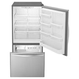 Whirlpool 33-inches wide Bottom-Freezer Refrigerator WRB322DMBM