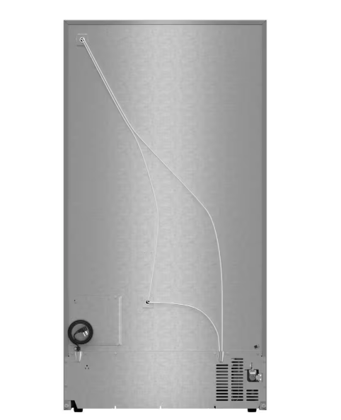Whirlpool 36 in. 28.70 cu. ft. Full-Depth Side-by-Side Refrigerator in Fingerprint Resistant Stainless Finish with TruCool System WRSF6536RZ