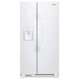 Whirlpool® 33-inch Wide Side-by-Side Refrigerator - 21 cu. ft. WRS321SDHW