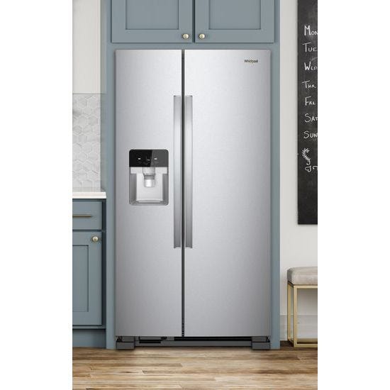 Whirlpool® 33-inch Wide Side-by-Side Refrigerator - 21 cu. ft. WRS321SDHZ