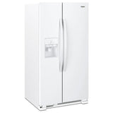 Whirlpool® 36-inch Wide Side-by-Side Refrigerator - 25 cu. ft. WRS325SDHW