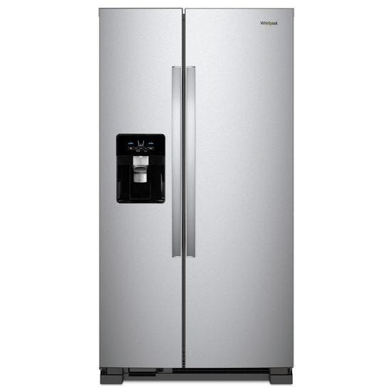 Whirlpool 36-inch Wide Side-by-Side Refrigerator - 25 cu. ft. WRS335SDHM