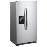 Whirlpool 36-inch Wide Side-by-Side Refrigerator - 25 cu. ft. WRS335SDHM