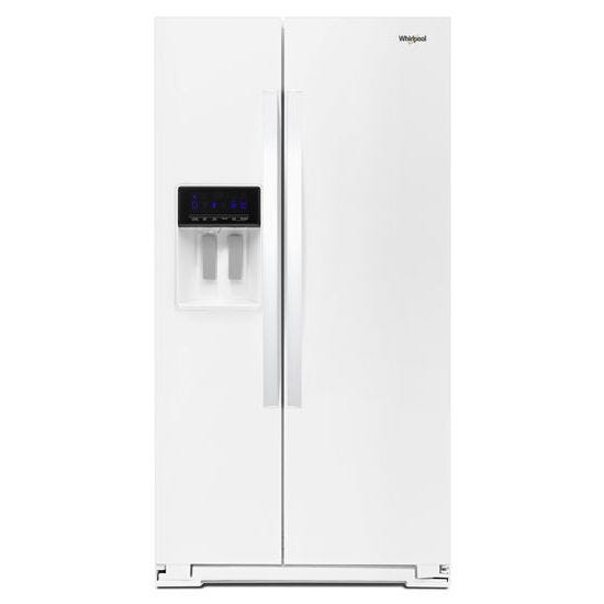 Whirlpool 36-inch Wide Counter Depth Side-by-Side Refrigerator - 21 cu. ft. WRS571CIHW