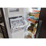 Whirlpool 36-inch Wide Counter Depth Side-by-Side Refrigerator - 21 cu. ft. WRS571CIHV