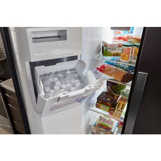 Whirlpool 36-inch Wide Counter Depth Side-by-Side Refrigerator - 21 cu. ft. WRS571CIHB