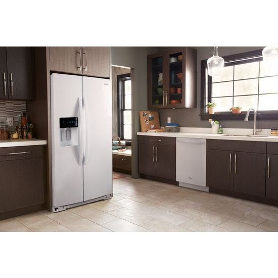 Whirlpool 36-inch Wide Counter Depth Side-by-Side Refrigerator - 21 cu. ft. WRS571CIHW