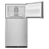 Whirlpool 33-inch Wide Top-Freezer Refrigerator WRT311FZDM