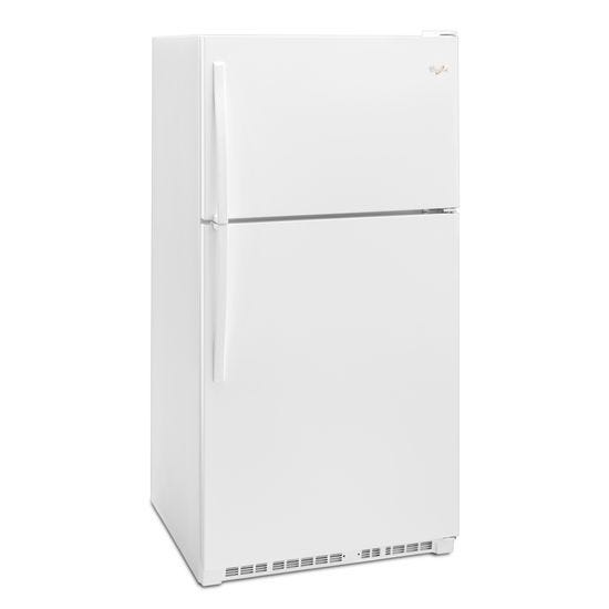 Whirlpool 33-inch Wide Top-Freezer Refrigerator WRT311FZDW