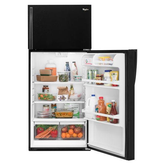 Whirlpool 28-inches wide Top-Freezer Refrigerator WRT314TFDB