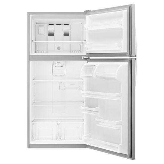 Whirlpool 30-inch Wide Top-Freezer Refrigerator with Flexi-Slide Bin WRT318FZDM