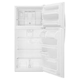 Whirlpool 30-inch Wide Top-Freezer Refrigerator with Flexi-Slide Bin WRT318FZDW