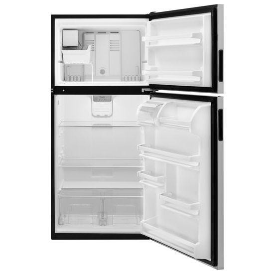 Whirlpool 30-inch Wide Top-Freezer Refrigerator with Icemaker - 18 cu. ft. WRT348FMES