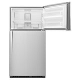 Whirlpool 33-inch Wide Top-Freezer Refrigerator with LED Interior Lighting WRT511SZDM