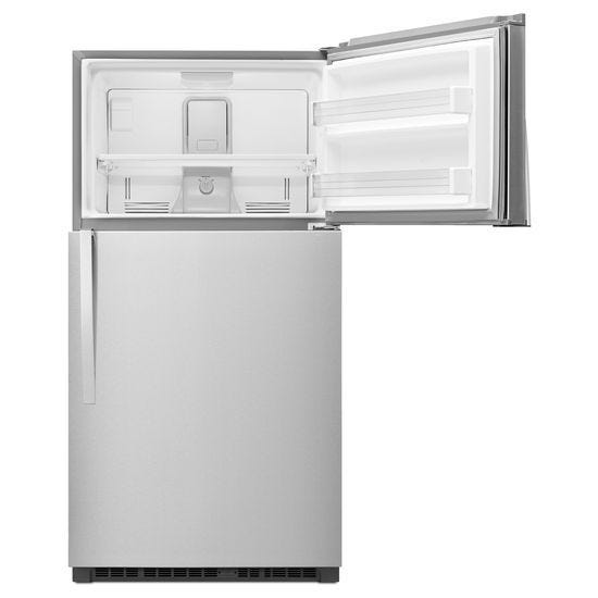 Whirlpool 33-inch Wide Top-Freezer Refrigerator with LED Interior Lighting WRT511SZDM